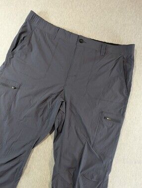 Tilley Outdoor Hiking Cargo Pants Men's 40 X 34 Navy Blue Nylon